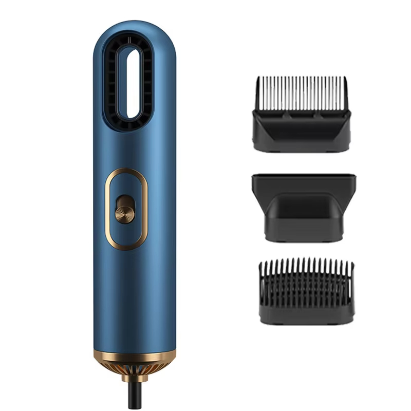 Multifunction 3in1 Hair Dryer Bladeless Fan Hot Cool Air Wind Negative Blue Light Powerful Electric Mini Travel Hair Blower With