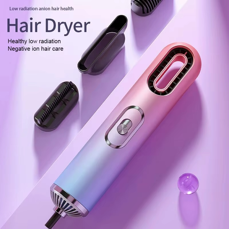 Multifunction 3in1 Hair Dryer Bladeless Fan Hot Cool Air Wind Negative Blue Light Powerful Electric Mini Travel Hair Blower With