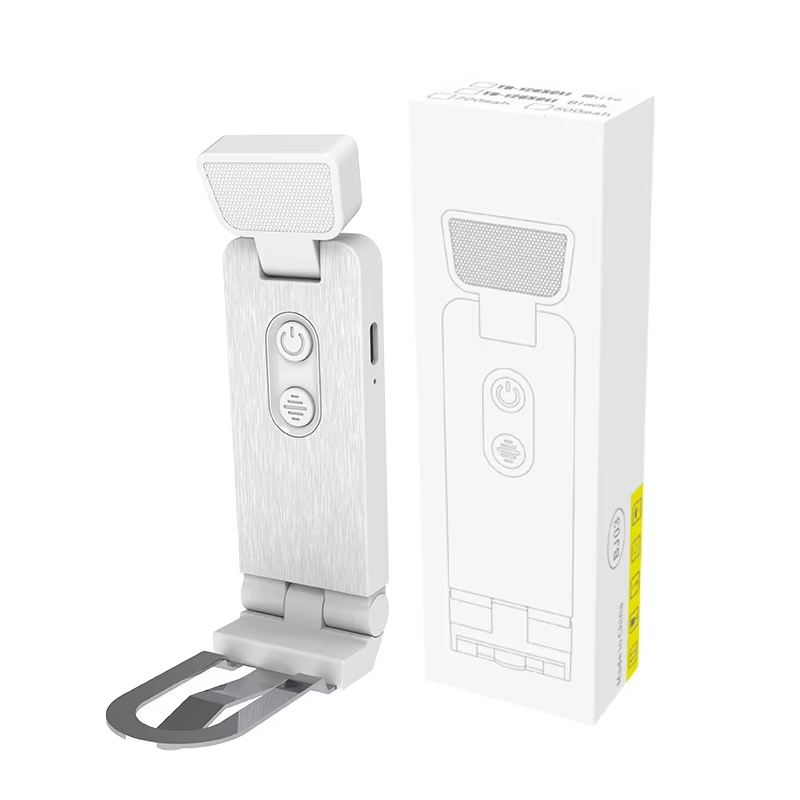 USB clip reading light folding bookmark light led portable charging reading book clip light desk lamp table lamp for bedroom