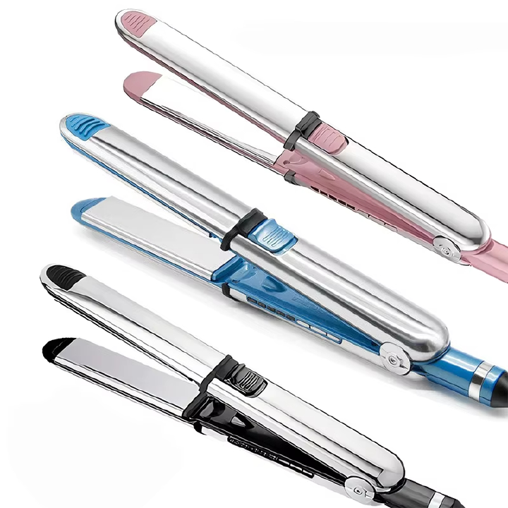 2 In 1 Stainless steel Hair straightening , dual-purpose for both straightening and curling, fast heating without damaging hair