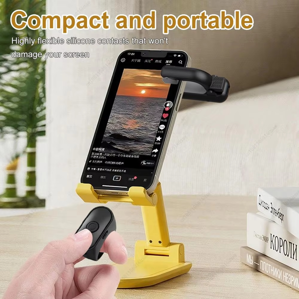 2-in-1 Page Turner Clicker Wireless E-book Page Turner Record Triggers Remote for Kindle Paperwhite Accessories