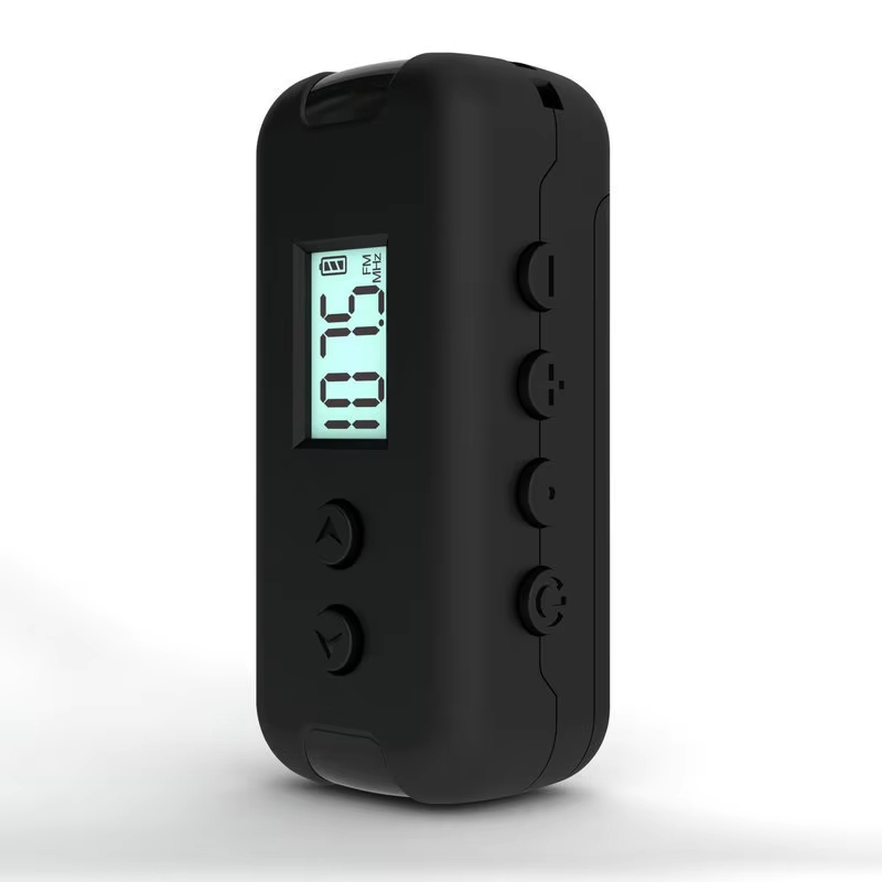 Mini Pocket FM Radio Portable 50-108MHZ Audio Radio Receiver With LCD Display Outdoor Sports Handheld Radios Receiver