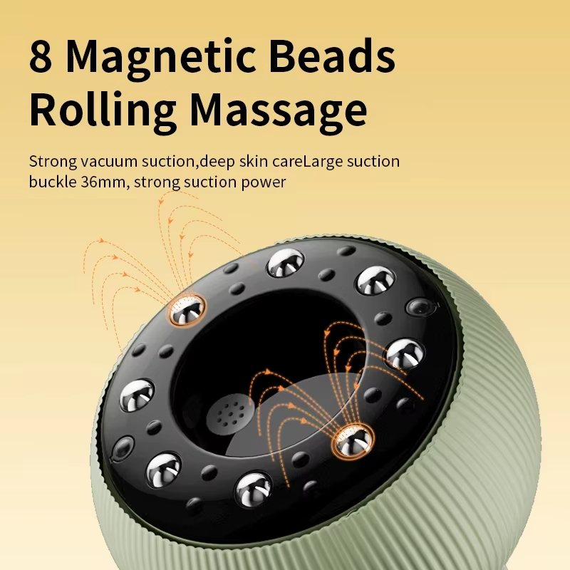 Electric Cupping Massager Vacuum Suction Anti Cellulite Beauty Health Scraping Infrared Heat Body Slimming Massage