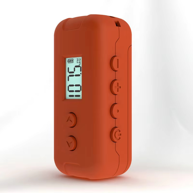 Mini Pocket FM Radio Portable 50-108MHZ Audio Radio Receiver With LCD Display Outdoor Sports Handheld Radios Receiver