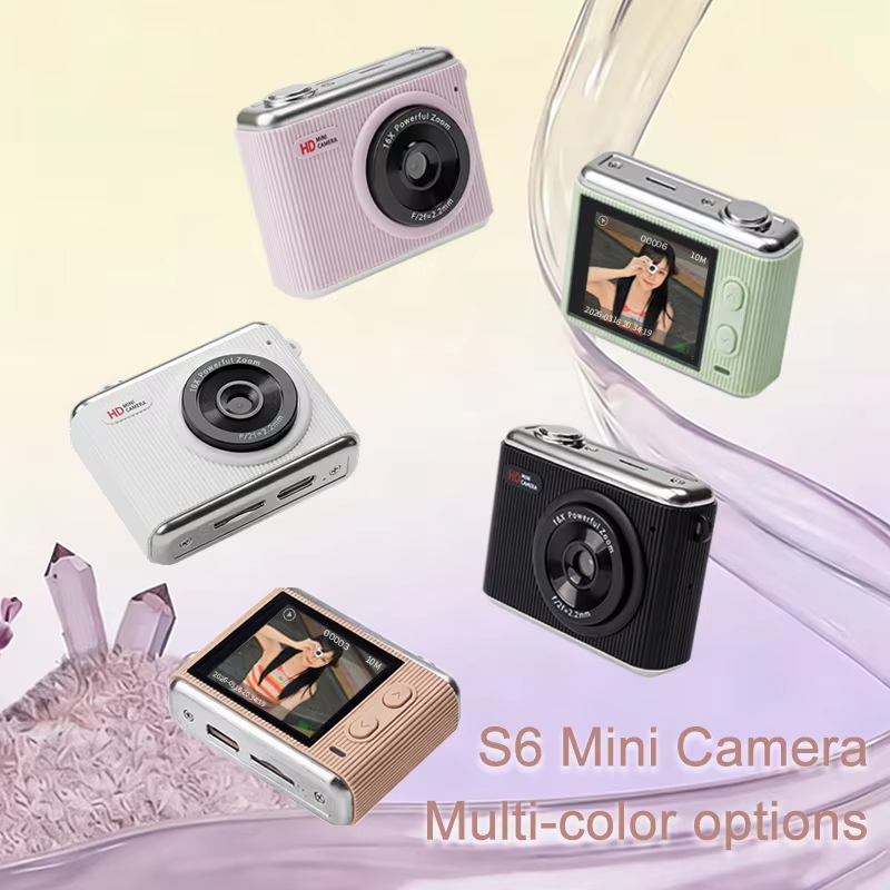 High Pixel Mini Camera Pendant Accessory Toy Shooting And Recording All-in-one Pocket Camera 4k Neck Hanging Thumb Camera