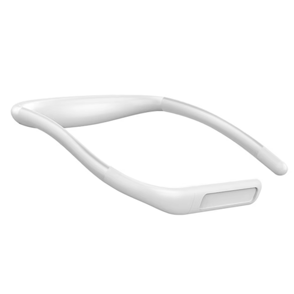 Neck Reading Light Rechargeable Book Light with 3 Color Adjustable Brightness Eye-friendly Desk Lamp Bendable Arms for Reading