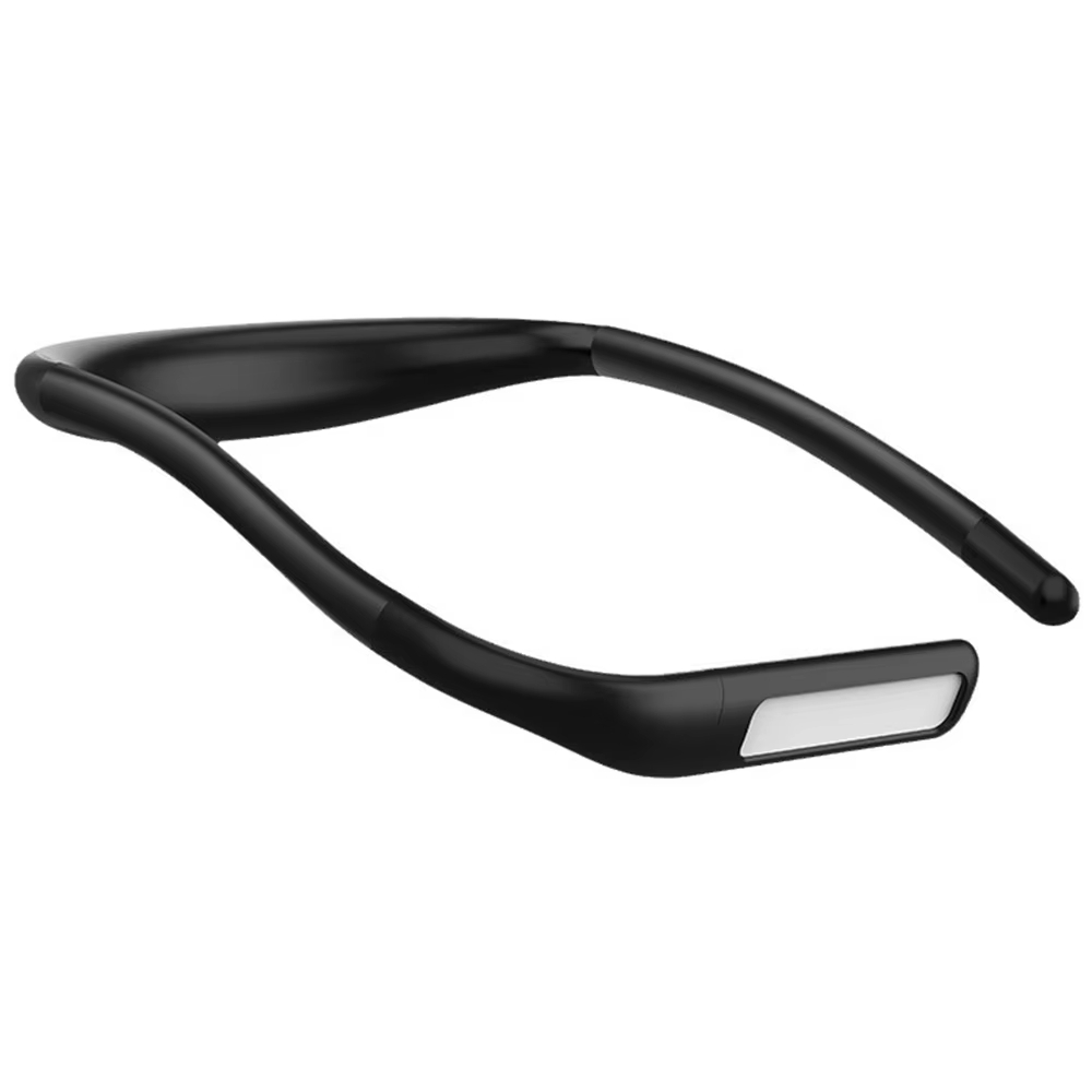 Neck Reading Light Rechargeable Book Light with 3 Color Adjustable Brightness Eye-friendly Desk Lamp Bendable Arms for Reading