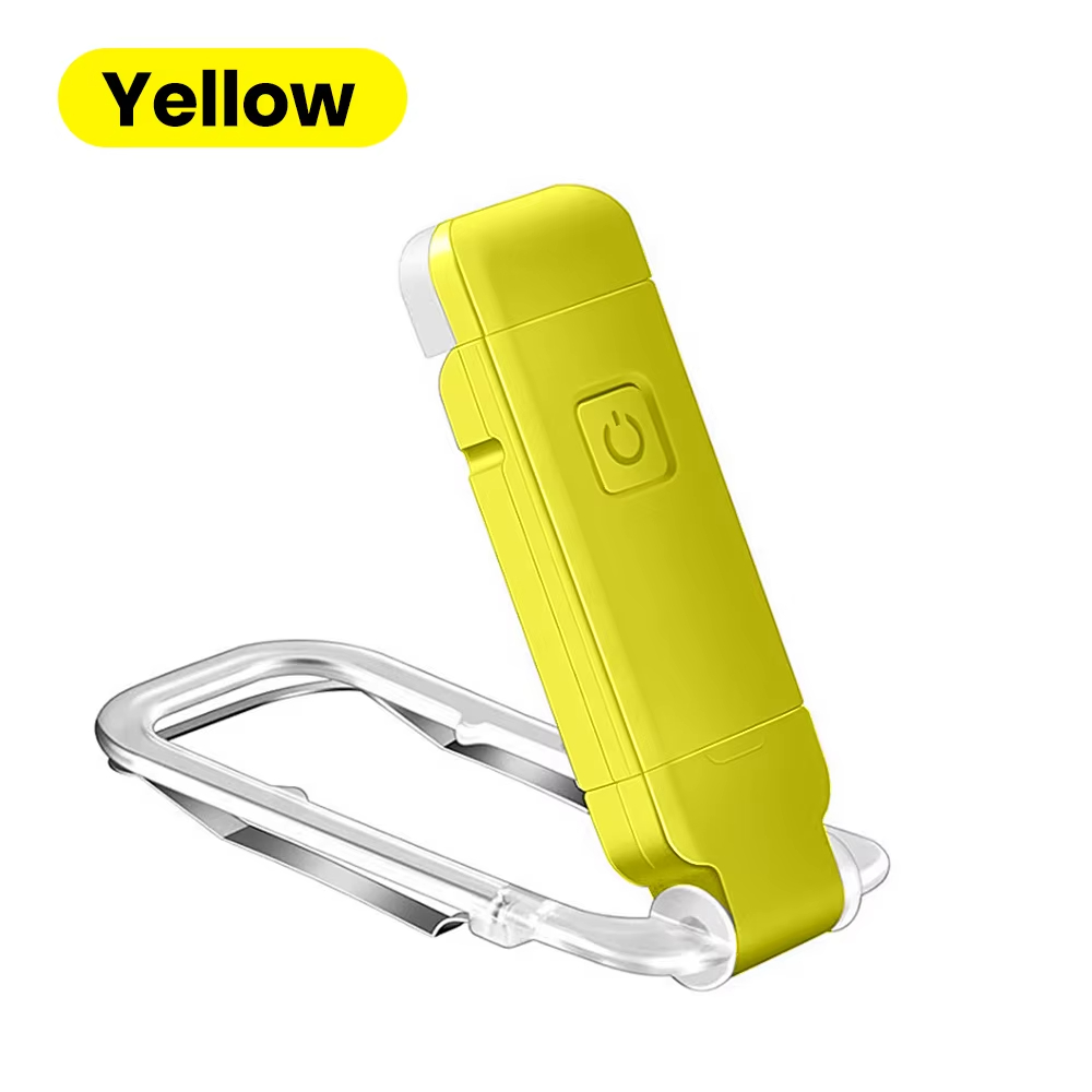 Portable Rechargeable LED Clip On Book Light, 3 Color Dimmable Adjustable Reading Lamp for Bed, Desk, School & Travel