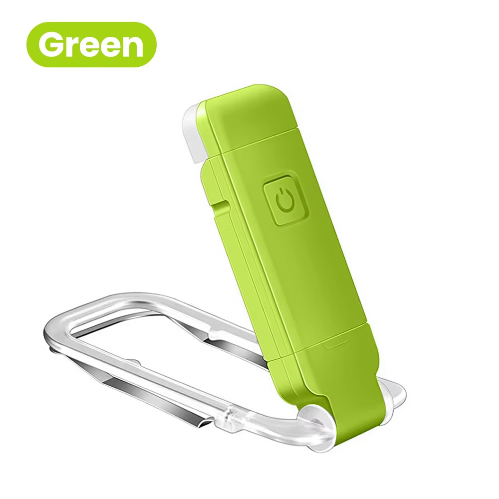 Portable Rechargeable LED Clip On Book Light, 3 Color Dimmable Adjustable Reading Lamp for Bed, Desk, School & Travel