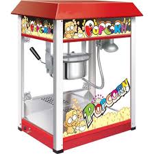 🍿 Vintage-Style 🎬Premium Imported Commercial Heavy-Duty Electric Popcorn Maker Machine** 🏮 with **8oz Food-Grade Non-Stick Stainless Steel Hot Oil Popping Kettle**,