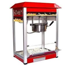 🍿 Vintage-Style 🎬Premium Imported Commercial Heavy-Duty Electric Popcorn Maker Machine** 🏮 with **8oz Food-Grade Non-Stick Stainless Steel Hot Oil Popping Kettle**,