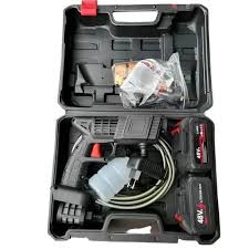 🔫 High-Pressure Cordless Car Wash Spray Gun Machine 🔋 with Dual (2x) Portable Rechargeable Lithium-Ion Batteries, 🧼 Snow Foam Cannon Lance Pot,
