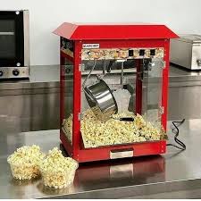 🍿 Vintage-Style 🎬Premium Imported Commercial Heavy-Duty Electric Popcorn Maker Machine** 🏮 with **8oz Food-Grade Non-Stick Stainless Steel Hot Oil Popping Kettle**,