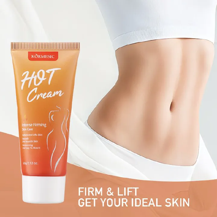 Slimming Hot Cream Lose Weight Management Fat Burning Body Shaping Thigh & Belly Fat Fast Acting Weight Loss Cellulite Treatment Natural Extract Firming Cream