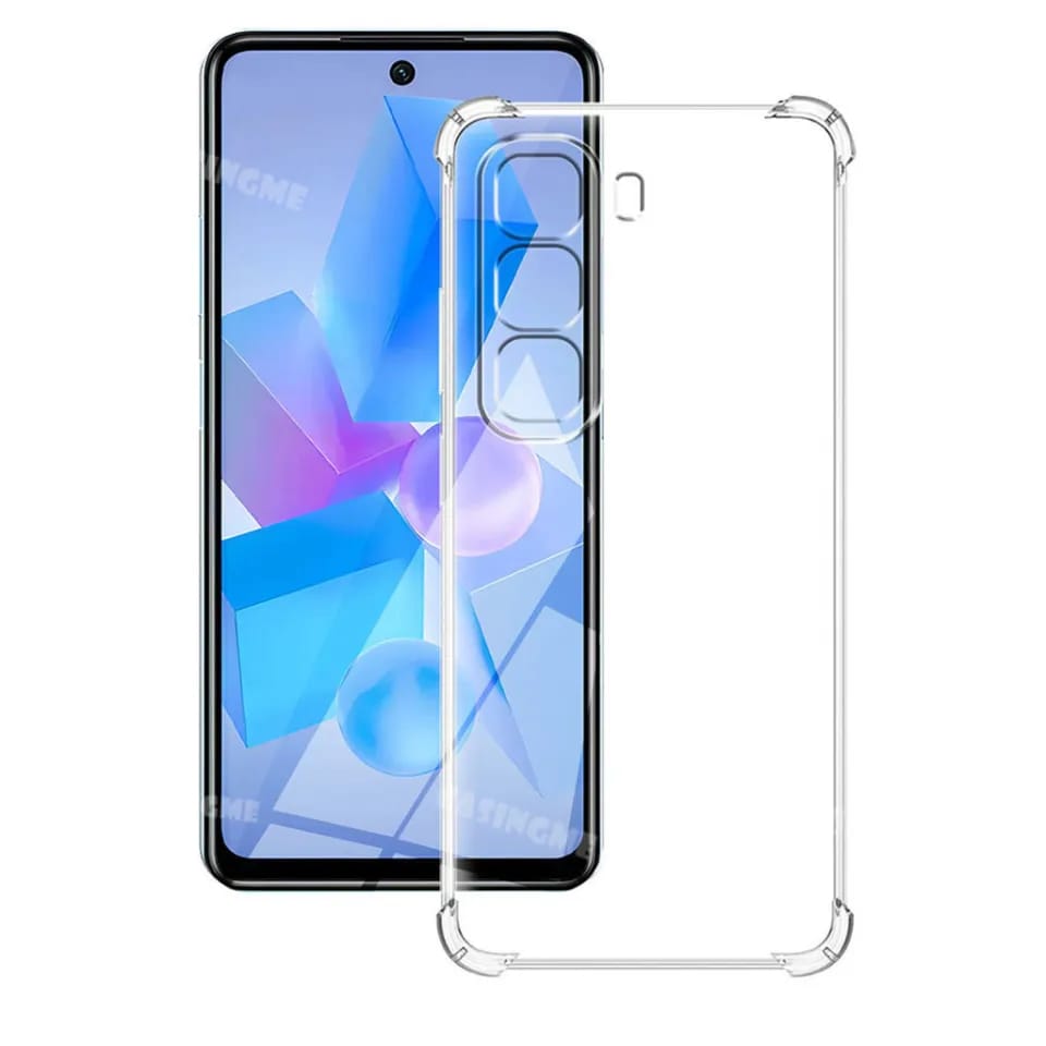 Vivo Y21D clear Soft Silicone Case - Waterproof, Shockproof