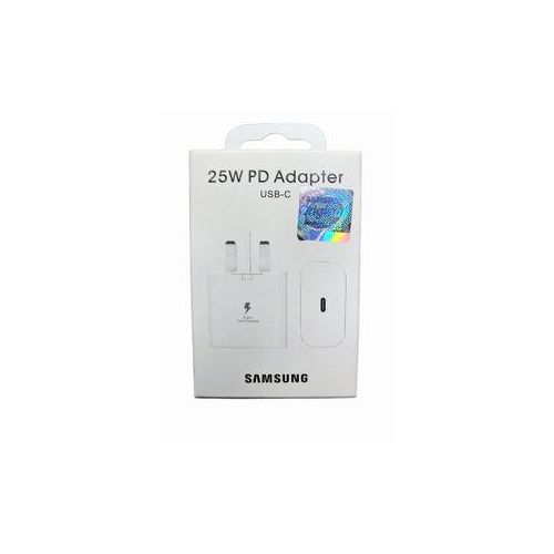 Samsung 25W Fast Charger Adapter - PD 3.0 USB-C for Galaxy A15/A25/S23/Note 20