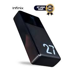 [New Arrival] Infinix Xpower 27 Power bank 27000mAh 15W Max Charging Digital Display Type C Input USB A Output Thin and Light Design Charge 4 Devices Simultaneously Fast Charging Power bank
