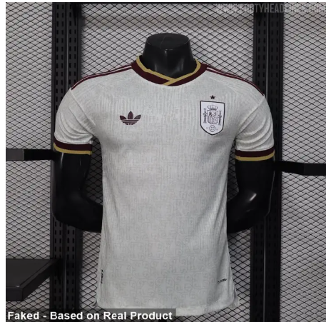 Spain Away Kit 2025/26 | World Cup Edition | Clean Modern Design | Football Jersey with Official Style Badge