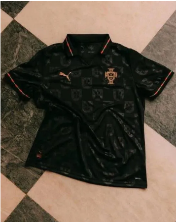 Portugal Special Black Panther Jersey 2025/26 | Collared Edition | Limited Design Football Kit