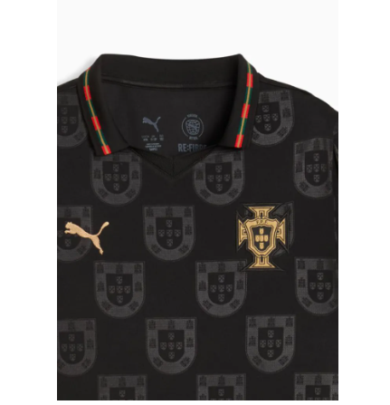 Portugal Special Black Panther Jersey 2025/26 | Collared Edition | Limited Design Football Kit