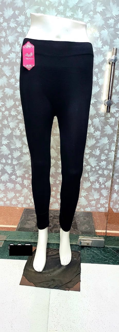 🚨 BESTSELLER LOOK! Women's High-Waisted Black Leggings – Wide Supportive Waistband Smooth Stretch Fit Casual Fitness Tights