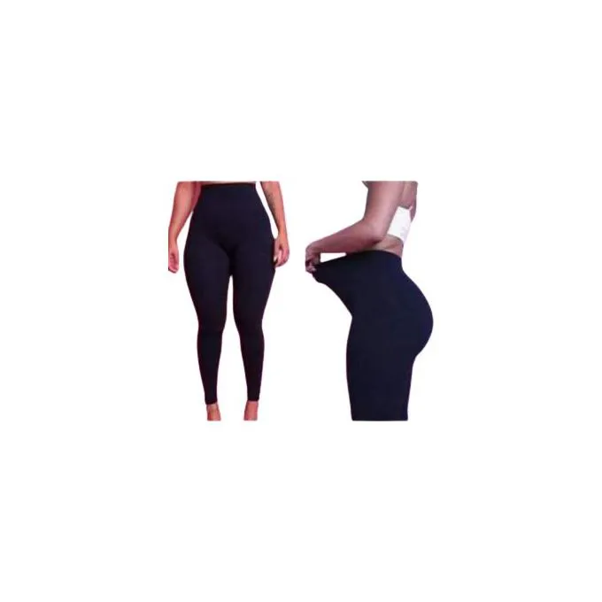 🚨 BESTSELLER LOOK! Women's High-Waisted Black Leggings – Wide Supportive Waistband Smooth Stretch Fit Casual Fitness Tights