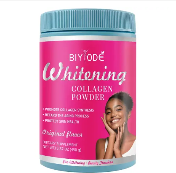 Organic Whitening Collagen Powder For Pro Whitening And Beauty Flawless Skin Advanced Nutritive Matrix Formulated To Facilitate Melanin Regulation And Enhance Cellular Luminosity