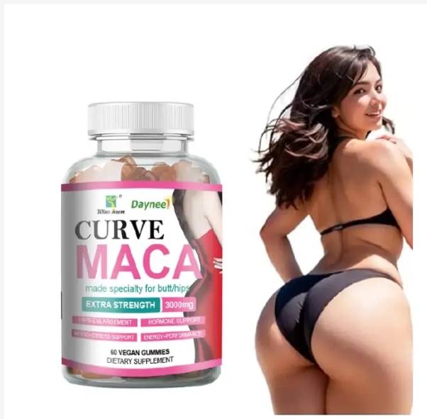 Curve Maca Daynee Gummies for Butt & Hips Enlargement Enhances Curves, Boosts Energy, & Balances Hormones. Curve Maca is a natural supplement which Stimulates Curves and Shape Effectively For Women