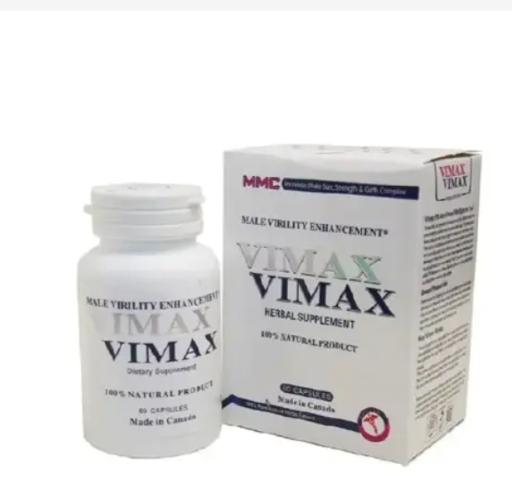 VIMAX HERBAL SUPPLEMENTS, 100% NATURAL PRODUCT. MALE VIRILITY ENHANCEMENT 60 CAPSULES