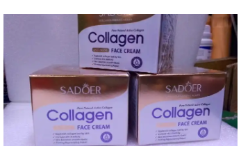 SADOER Collagen Face Cream 50g | Anti-Aging Face Moisturizer | Firming & Lifting Cream | Collagen Skin Repair Cream | Hydrating & Rejuvenating Skincare for Youthful Glowing Skin