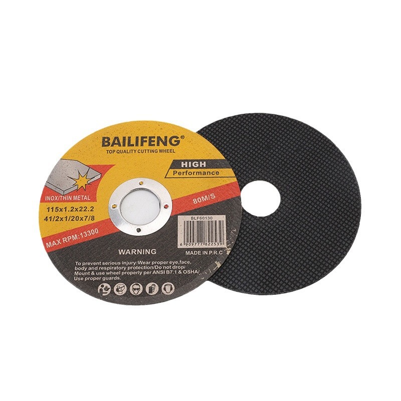 10Pcs 4.5 Inch Cut Off Wheel Angle Grinder Cutting Discs for Metal Stainless Steel, 115x1.2x22mm Thin Grinding Wheels, 13300RPM Fast Sharp Cutting Disc for Iron Steel Sheet DIY Power Tool