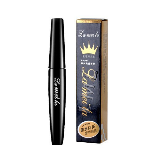 4D Waterproof Mascara Long Lasting Curling Volumizing Lengthening Eyelash Cream Smudge Proof Sweatproof Natural Thick Lash Black Mascara Quick Dry Eye Makeup Cosmetic Beauty Tool For Women
