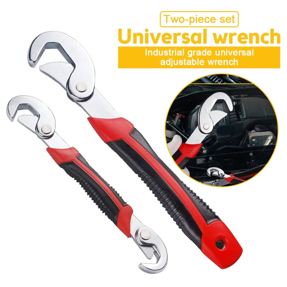 Best price for 2PCS Universal Wrench Set Adjustable Spanner Multi ...