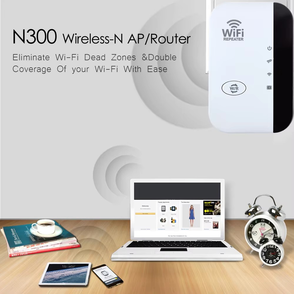TIMACK 300Mbps Wireless WIFI Repeater Remote Wifi Extender WiFi Amplifier 802.11N WiFi Booster Repetidor Amplifier Wi Fi Reapeter