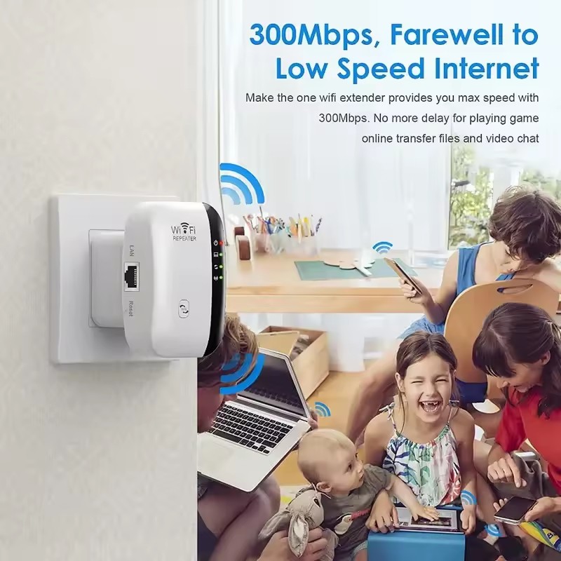 TIMACK 300Mbps Wireless WIFI Repeater Remote Wifi Extender WiFi Amplifier 802.11N WiFi Booster Repetidor Amplifier Wi Fi Reapeter