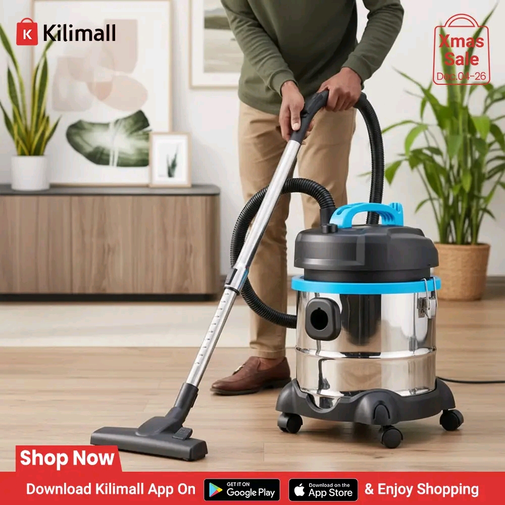 Ramtons RM/553 - 21 Litre Tank Wet And Dry Vacuum Cleaner - Black (1YR WRTY)🌪️ One Machine, Zero Mess: The 1400W Ramtons Wet & Dry Vacuum Powerhouse! ⚡
