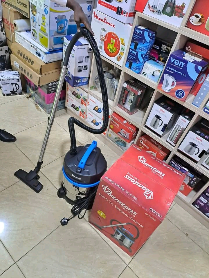 Ramtons RM/553 - 21 Litre Tank Wet And Dry Vacuum Cleaner - Black (1YR WRTY)🌪️ One Machine, Zero Mess: The 1400W Ramtons Wet & Dry Vacuum Powerhouse! ⚡