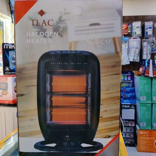 TLAC Halogen Heater NSB C17 3 Heating Elements, Energy Efficient.Standard Kenyan Compatibility: Runs perfectly on standard  household power grids