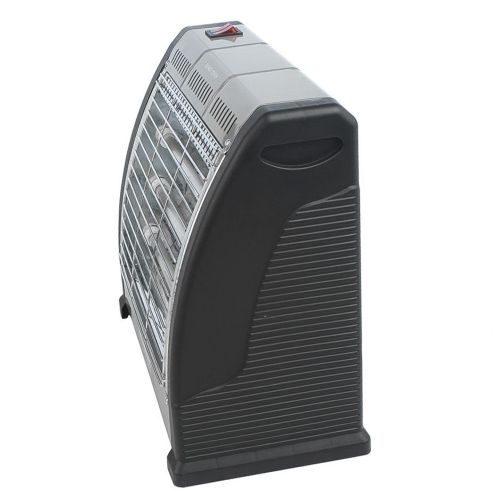 Ramtons RM/469 Electric Bar Quartz Heater, Black & Silver (1 YR WRTY