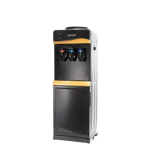 Sonar B7C 3 tap Hot, Normal and Cold top load water dispenser- black(1YR WRTY).High-Efficiency Thermal Engineering: Built with low-noise heating and compressor cooling elements that run quietly