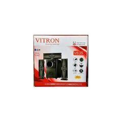 Vitron V-635 3.1CH 10000W HI-FI SUB-WOOFER FM/BT/SD/USB.Vitron V-635 3.1 X-bass Home theatre system with remote control ,DC/AC Input, 10000w pmpo FM/BT/SD/USB WITH FREE GIFT OF EXTENSION