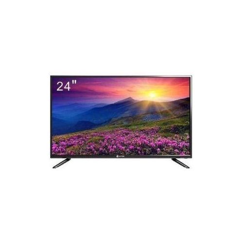 Amtec 24" inch 12V HD Digital TV LED TV AC/DC VGA Port Television Slim Design Inbuilt Decoder HD Clear Images USB HDMI ports Wide Color Enhancer with free aerial and cable
