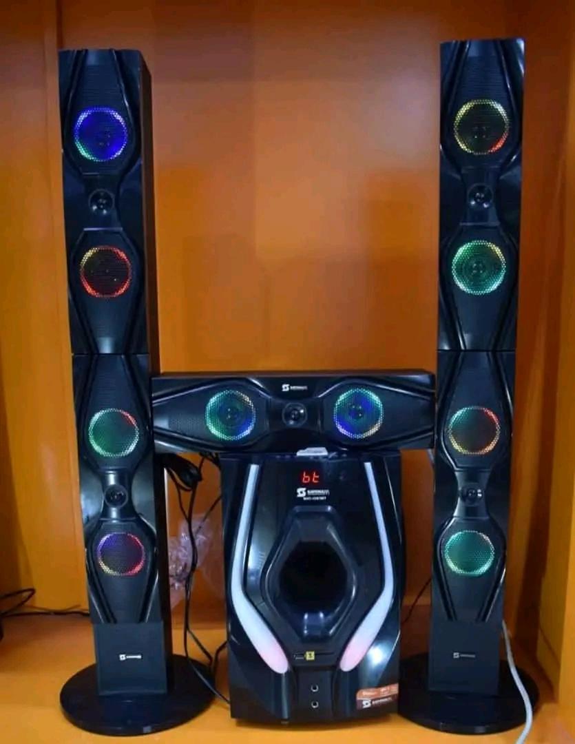 Sayona worth  SHT-1193BT 18000W PMPO Bluetooth Subwoofer System Tall Boys Speakers Home Theatre System. SAYONA TALL BOY HOMETHEATRE SPEAKER SYSTEM .  Sayona 3.1CH WOOFER BLUETOOTH SPEAKER