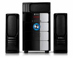 Sayona Worth SHT-S03 3.1 Channel Multimedia Subwoofer Speaker System – 7000W PMPO, Bluetooth, USB/SD Playback, FM Radio, AC/DC Dual Power & Remote Control.3.1CH WOOFER HOMETHEATRE BLUETOOTH SPEAKER