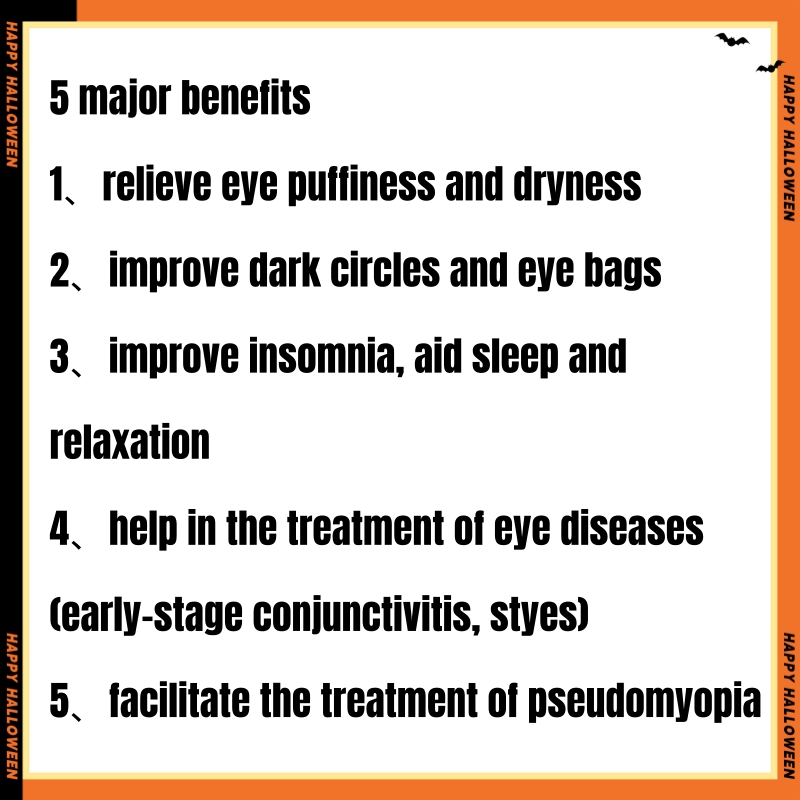 5-in-1 Soothing Steam Warm Compress SPA Eye Mask Household Disposable Hot Compress Eye Patch Student Heating Shading Heating Puffy Eyes & Dark Circles Relief For Dryness, Insomnia Eye Strain Portable
