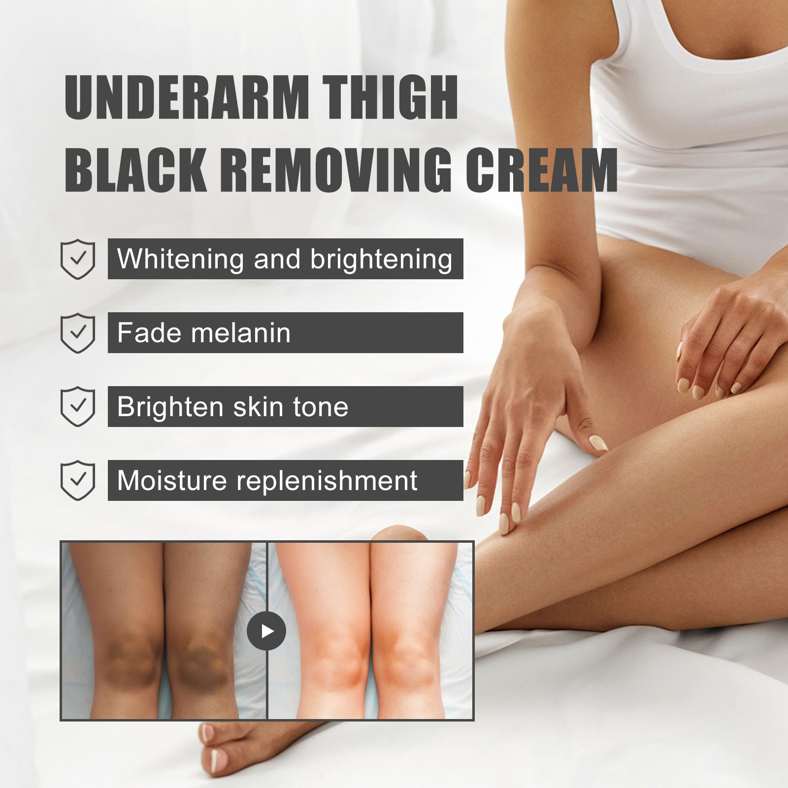 Body Blackening CreamUnderarm and Thigh Darkening Cream Whitening