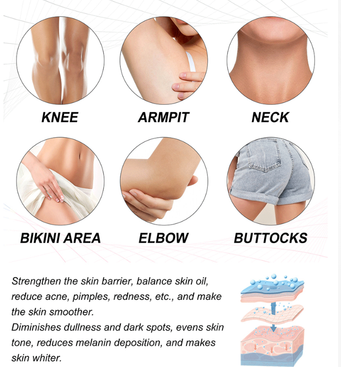 Body Blackening CreamUnderarm and Thigh Darkening Cream Whitening