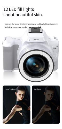 D11 cross-border popular 48 million pixel 2k ultra high definition mini digital camera portable dual camera DSLR