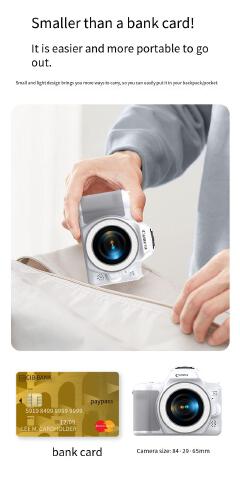 D11 cross-border popular 48 million pixel 2k ultra high definition mini digital camera portable dual camera DSLR