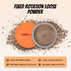 Matte powder, waterproof, sweatproof, makeup-staying, concealer powder, light nude contouring powder, setting powder, makeup color